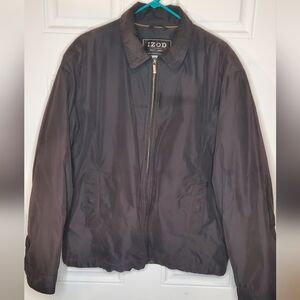 IZOD Bomber Jacket, Size Large